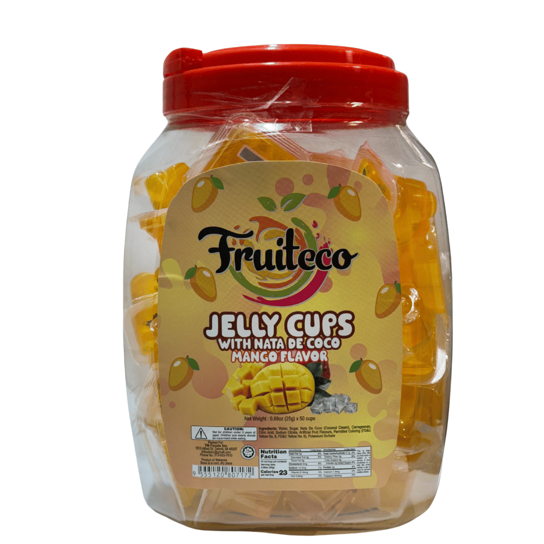 Fruiteco Jelly Jars Mango 25gx50