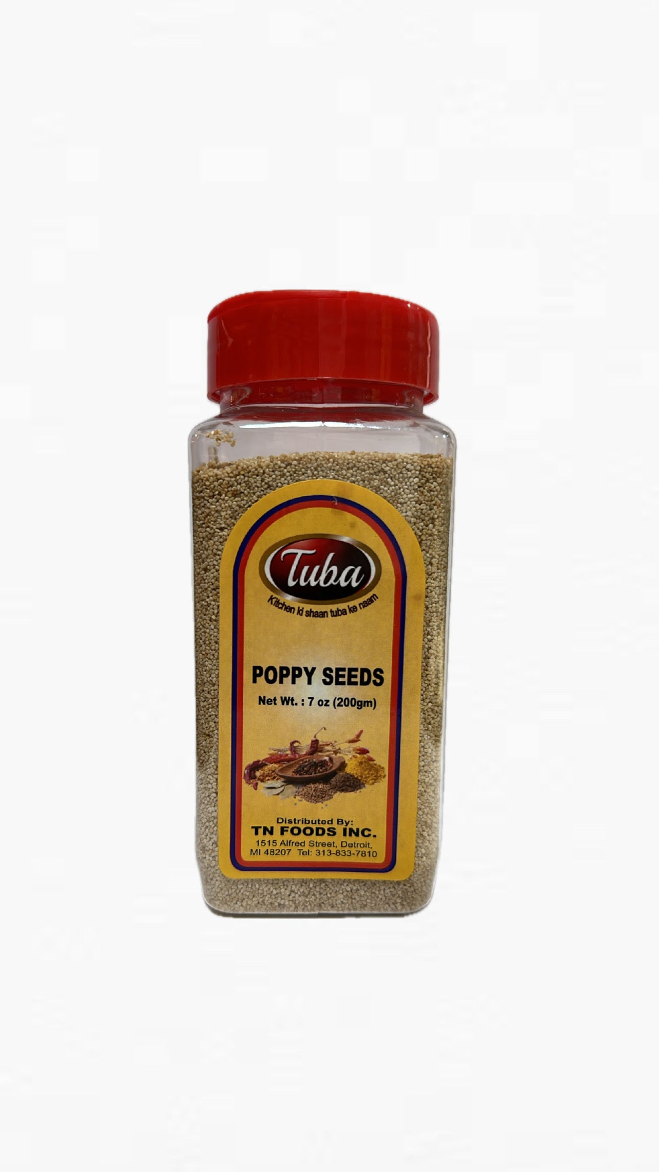 Poppy Seeds 200g Flavoured and textured poppy seeds
