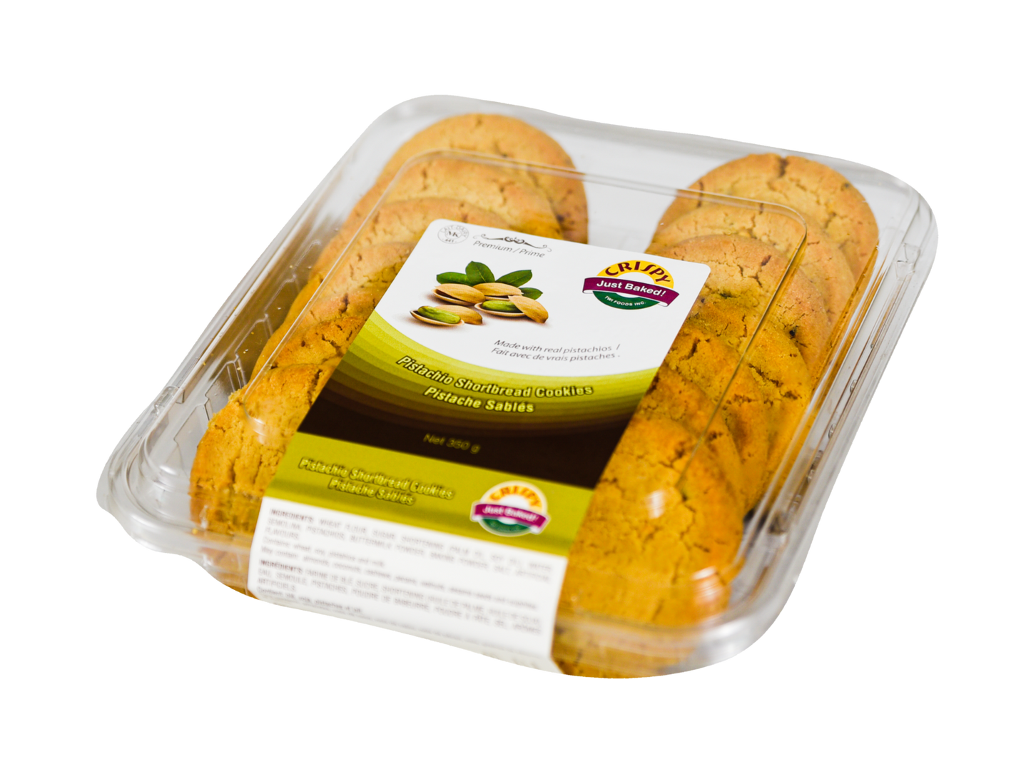 Crispy Cookies - Pistachio |350g