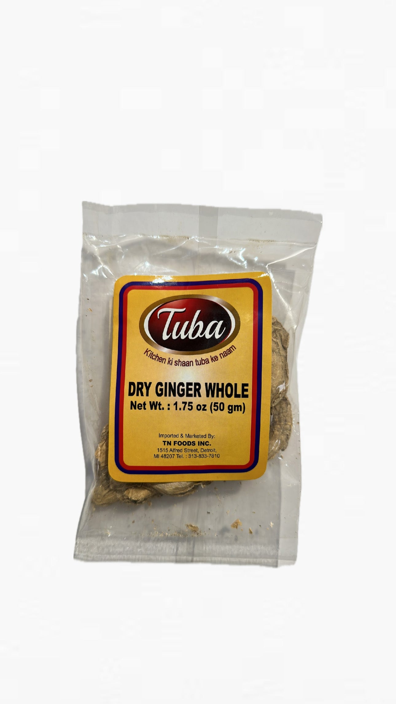 Dry Ginger 50g whole dry ginger