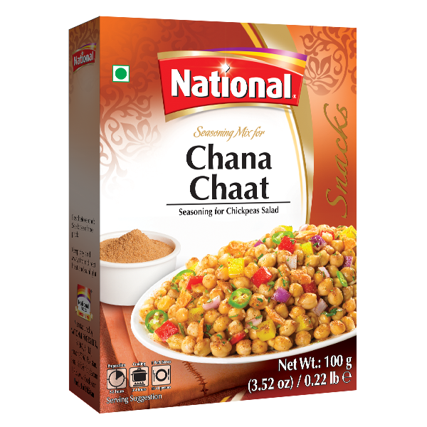 Channa chat masala 100g national seasoning for chickpeas salad