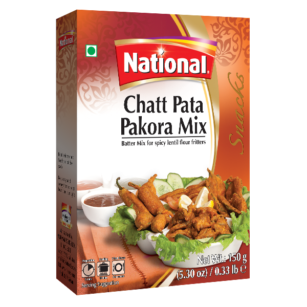 Chatt pata pakora mix 150g national batter mix for spicy lentil flour fritters