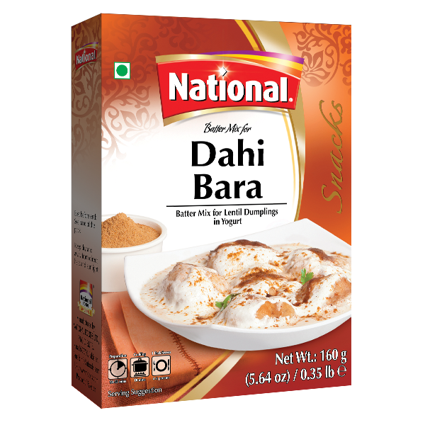 Dahi bara 160g national batter mix for lentils and dumplings in yogurt