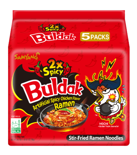 Buldak carbonara ramen |5 packs|stir fried ramen