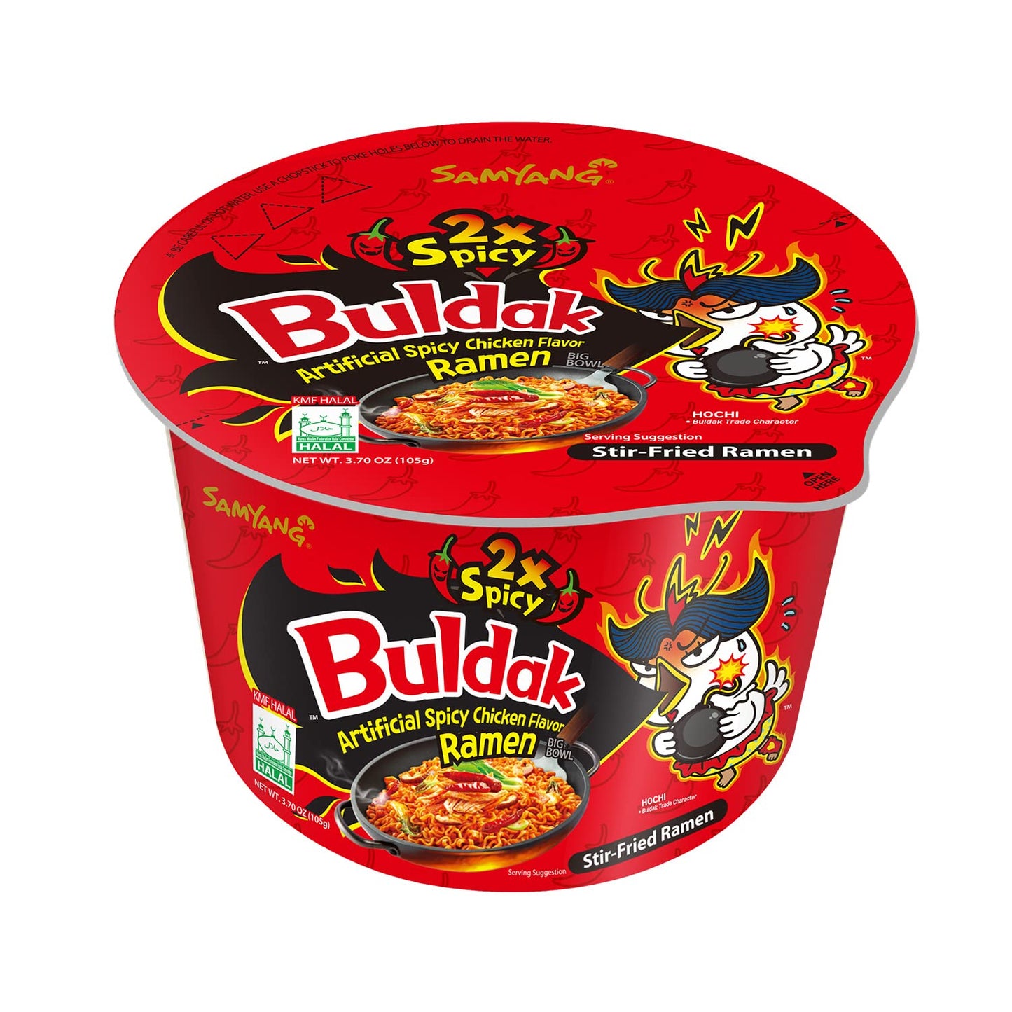 Buldak carbonara ramen |105g|stir fried