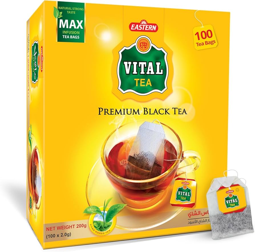 Black Tea Premium Quality Vital Black tea 200g Bold, Refreshing, and Full of Flavor