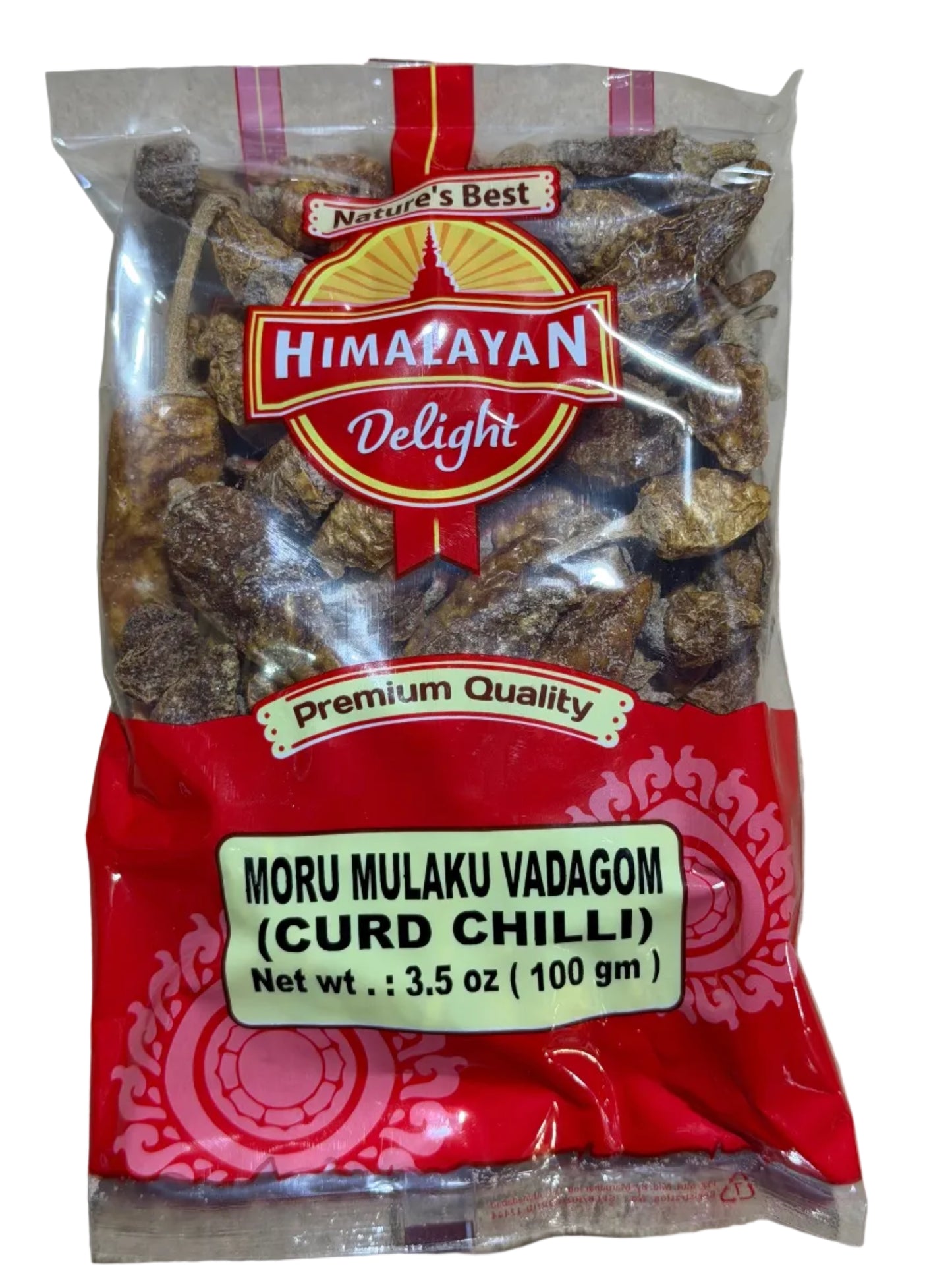 Moro Molaku Vadagom- Himalayan Delight |100g| Premium Quality Curd Chilli