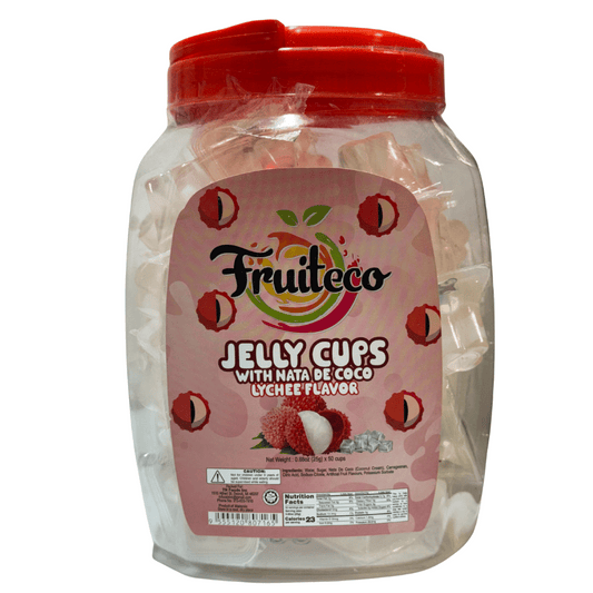 Fruiteco Jelly Jars Lychee 25gx50