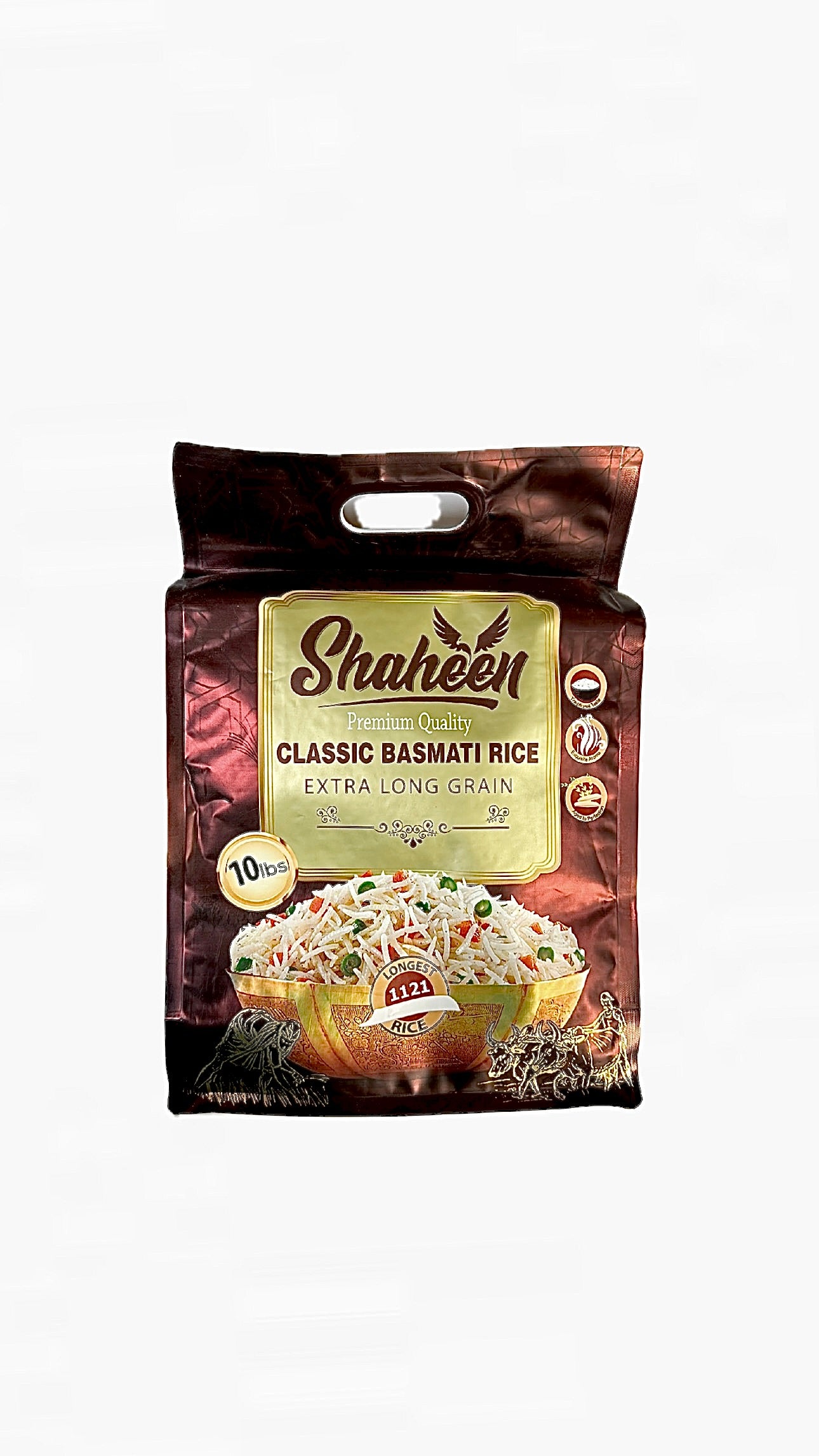 Shaheen Classic basmati rice 10lbs premium quality basmati rice