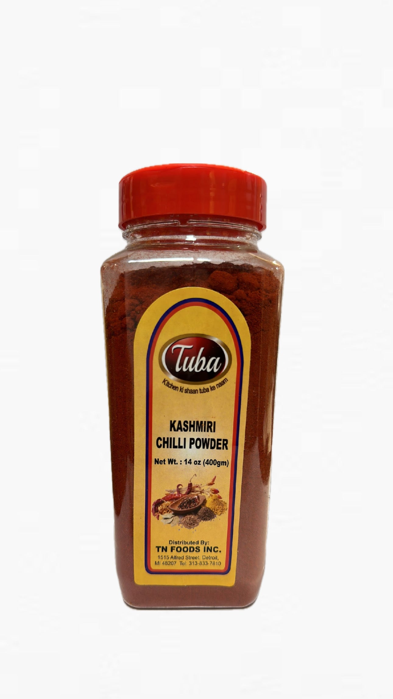 Kashmiri chilli powder 400g jar red chilli powder