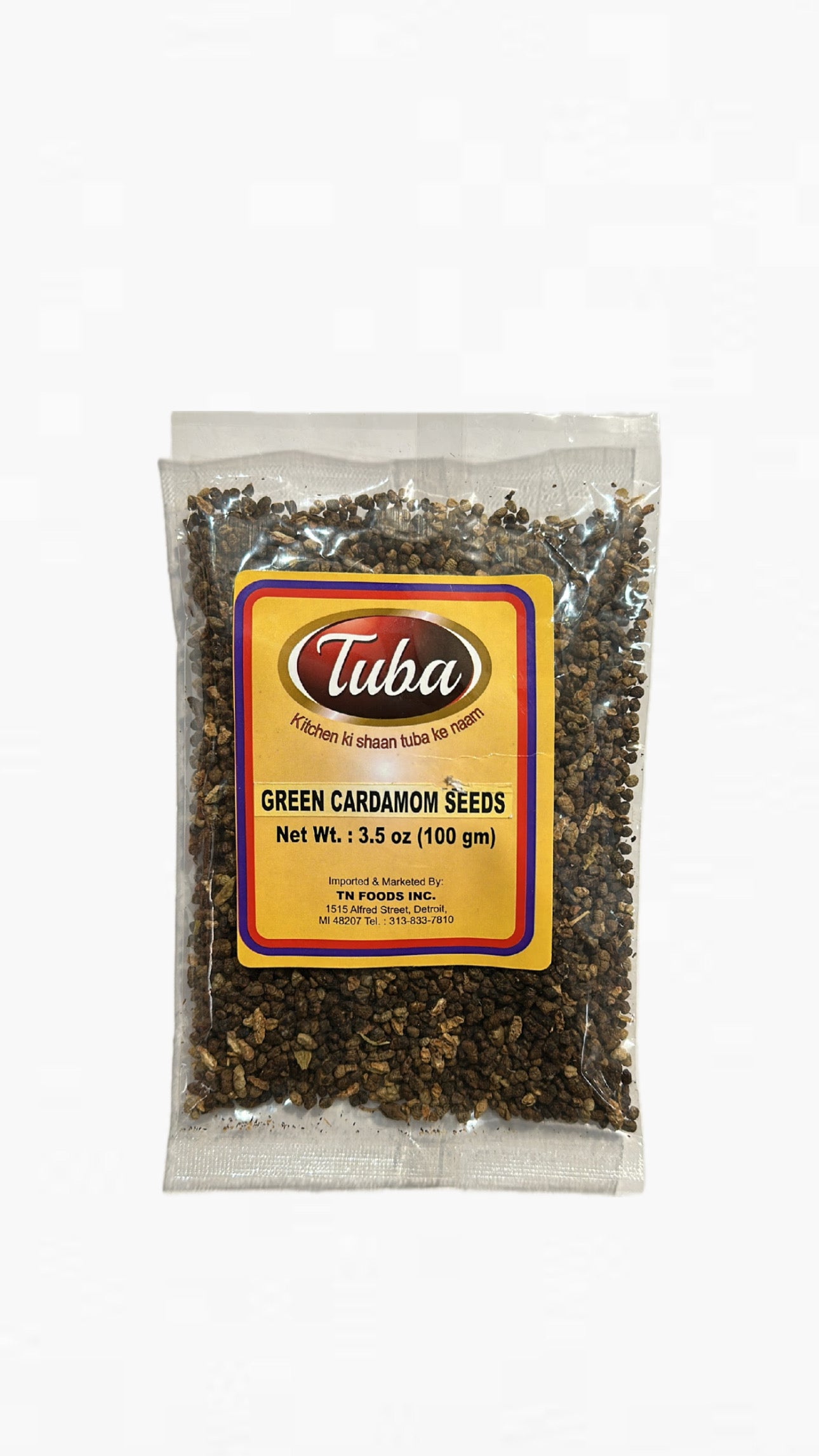 Green cardamom seeds 100g