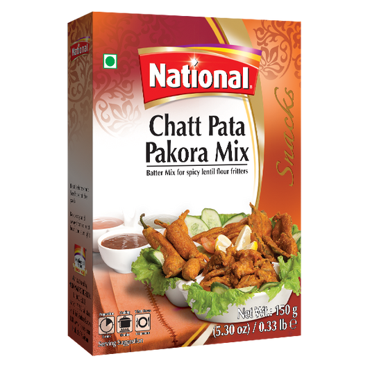 Chatt pata pakora mix 150g national batter mix for spicy lentil flour fritters
