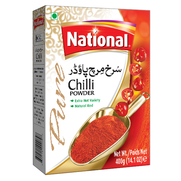 Chilli powder|400g national surkh  mirch powder