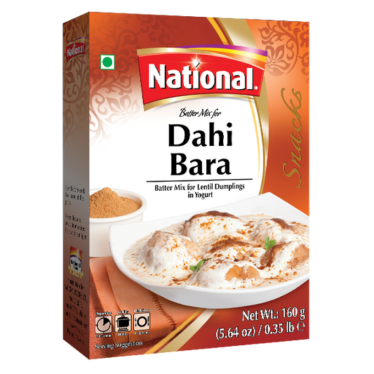 Dahi bara 160g national batter mix for lentils and dumplings in yogurt