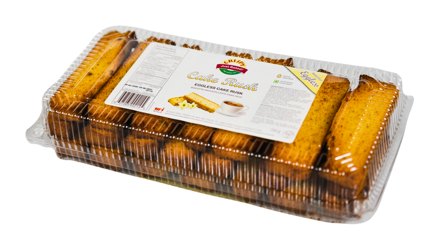 Crispy Cake Rusk Eggless |750g – TN FOODS