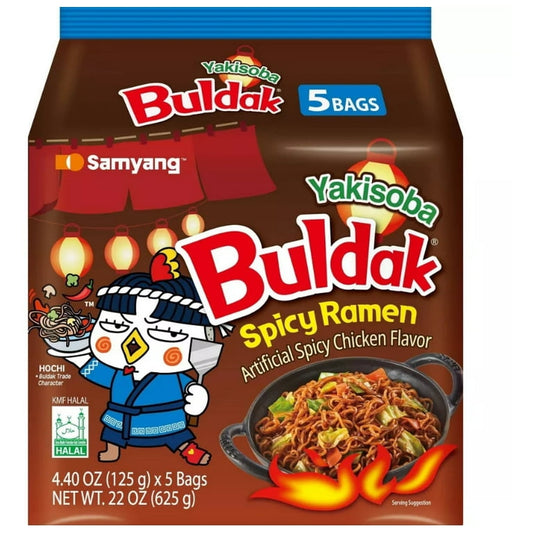 Samyang Yakisoba (Spicy Stir-Fried Noodles) 5 pack