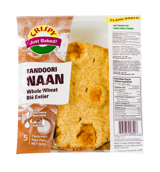 Crispy Naan -  Whole Wheat |500g