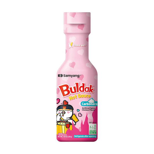 Buldak carbonara flavoured hot sauce|200g|samyang buldak sauces