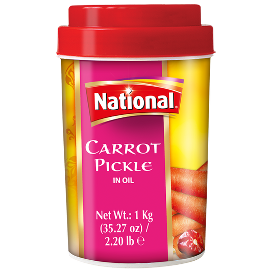 Carrot pickle in oil 1kg national pickle
