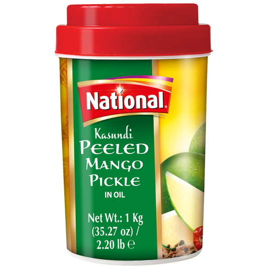Peeled Mango Pickle In Oil 1kg national mixed pickle