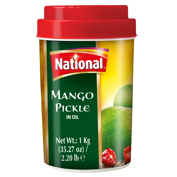 Mango mixed pickle in oil 1kg national mixed pickle