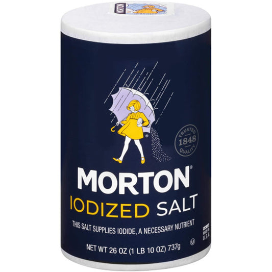 Iodised White Salt 1lb Morton