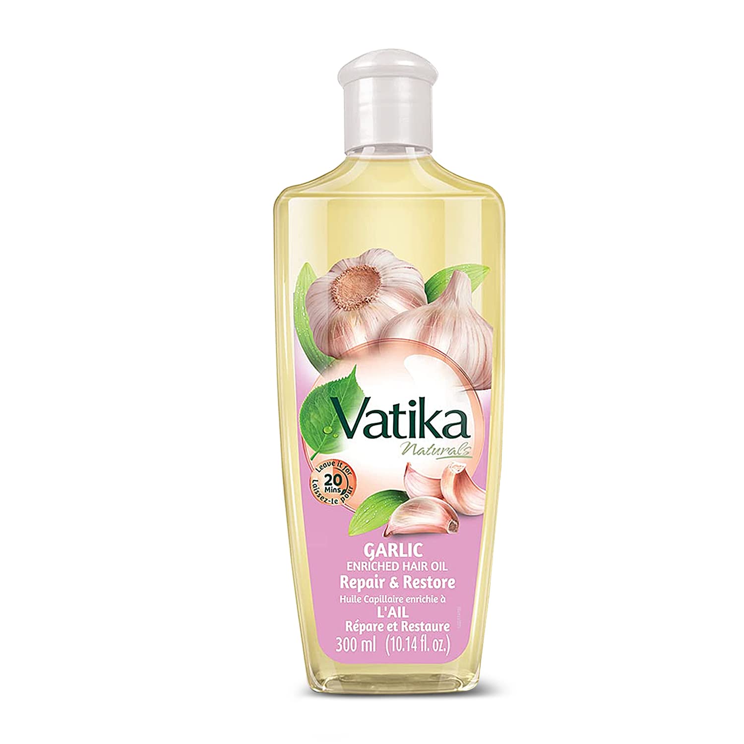 Garlic shampoo 400ml Dabur vatika restoring and repairing shampoo