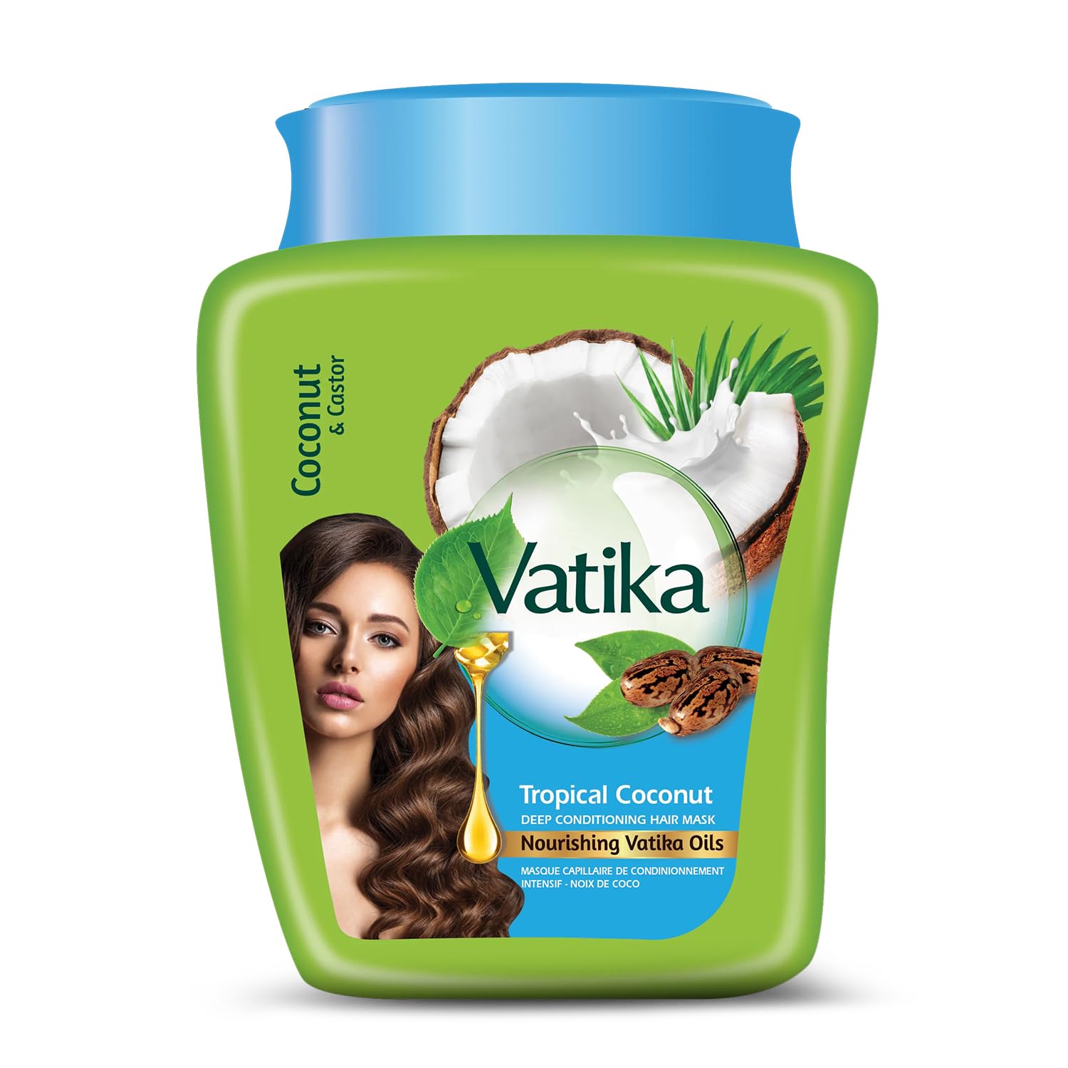 Tropical coconut deep conditioning hair mask 500g Dabur vatika
