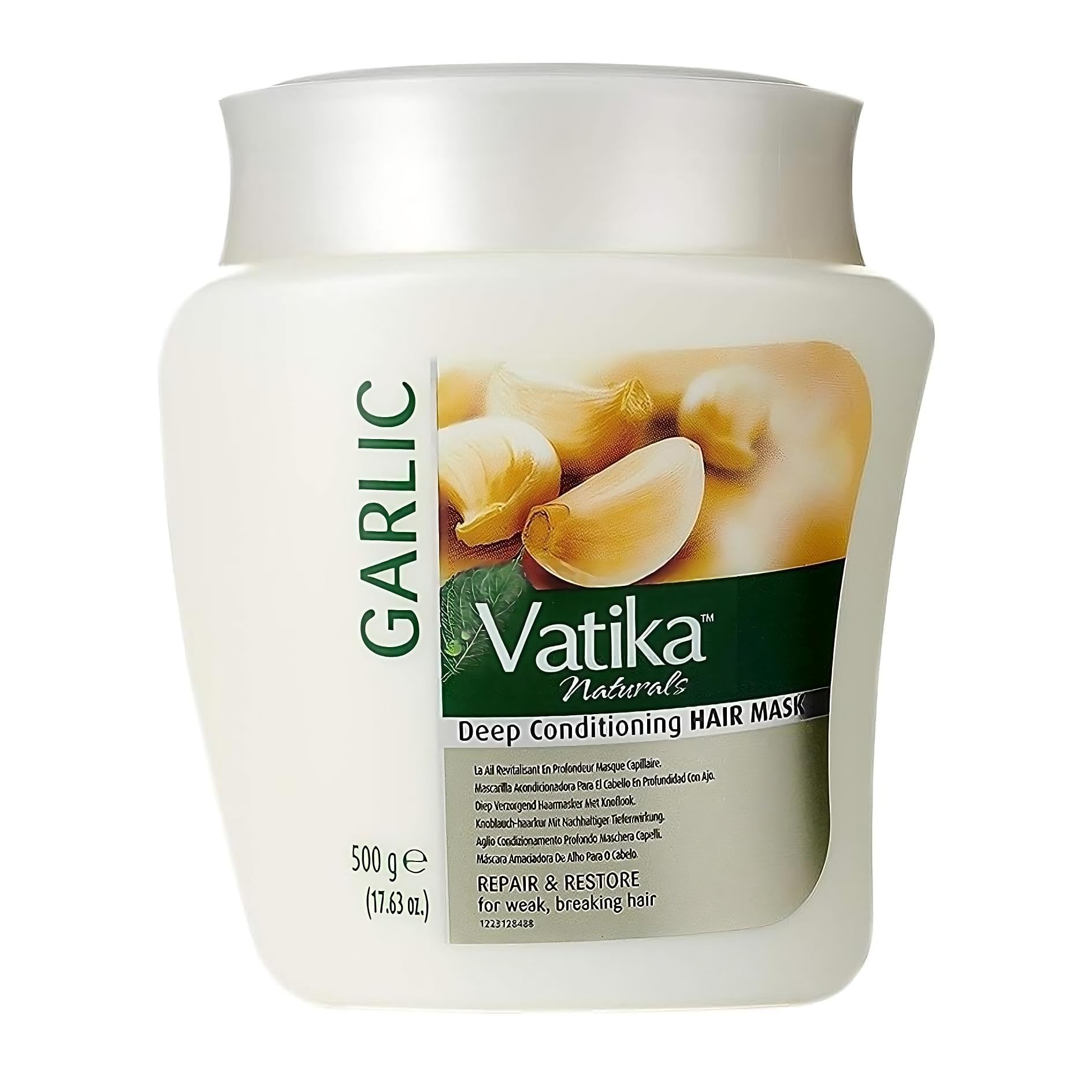 Garlic deep conditioning hair mask |500g Dabur vatika