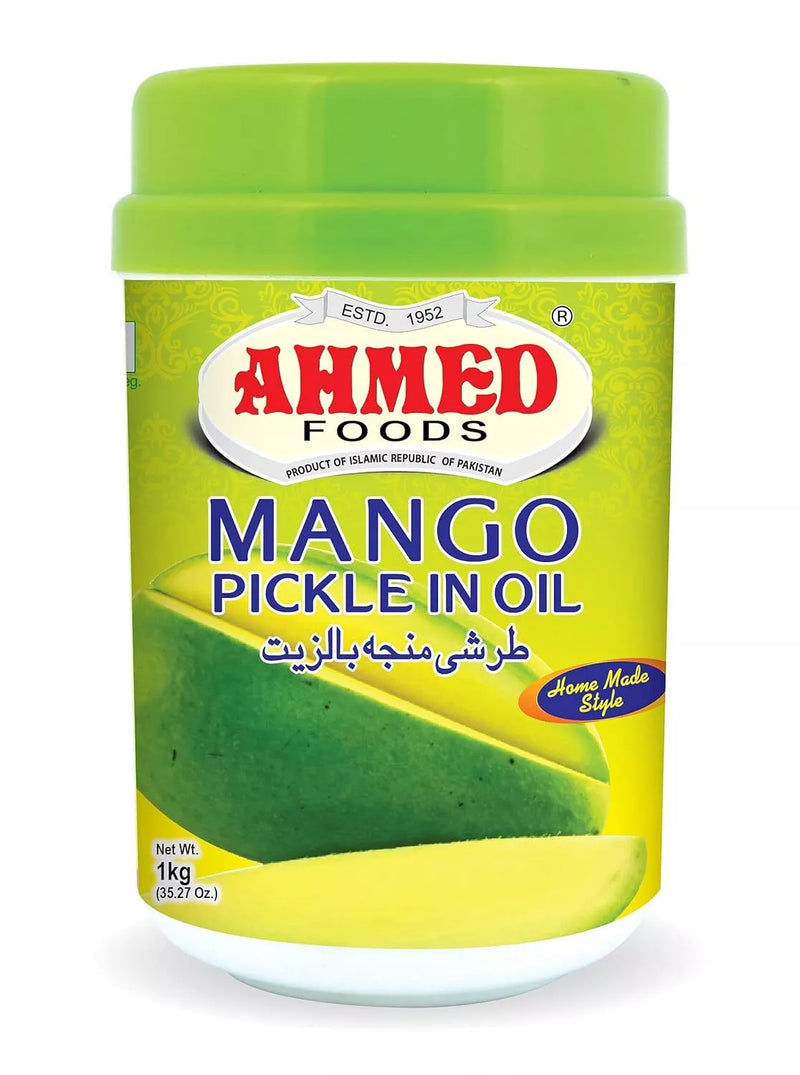 Extra Hydrating Mango Pickles in oil 1kg Ahmed foods
