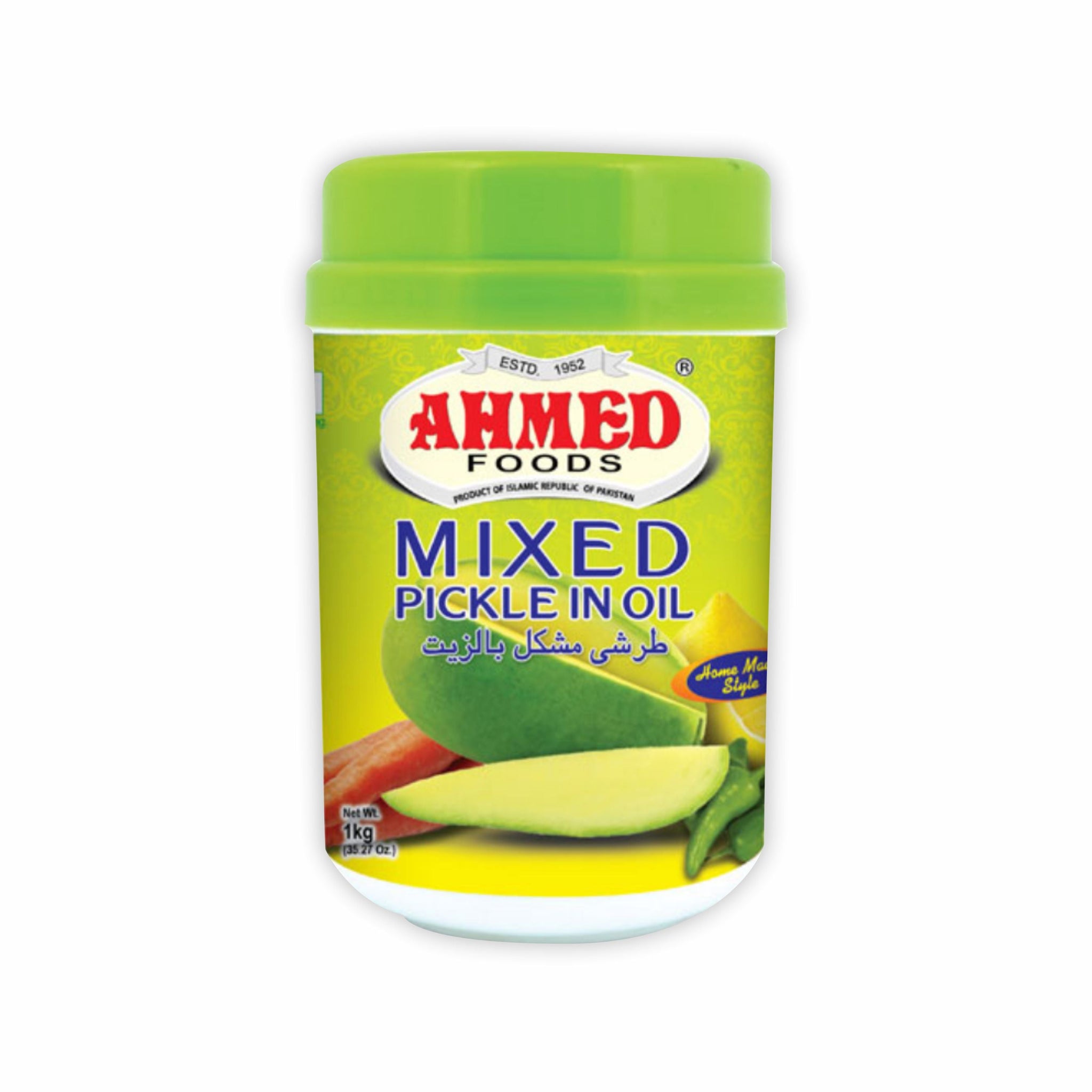 Mixed Pickle In Oill 1kg Ahmed foods pickle