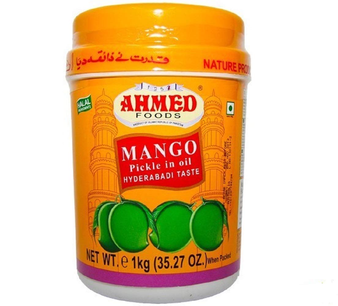 Mango Mixed Pickle in oil 1kg Ahmed Foods pickle