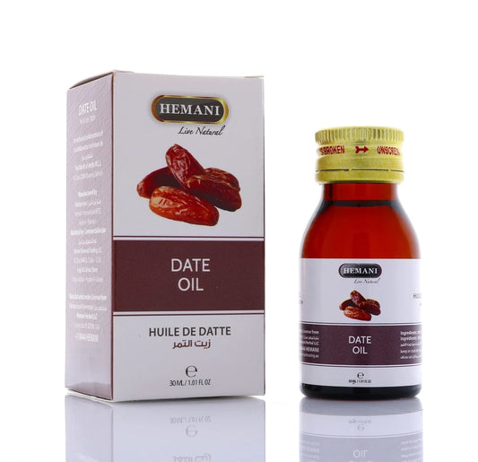 Date Oill 30 ml– Hemani Hair Oils Nourish, Restore, and Glow Naturally