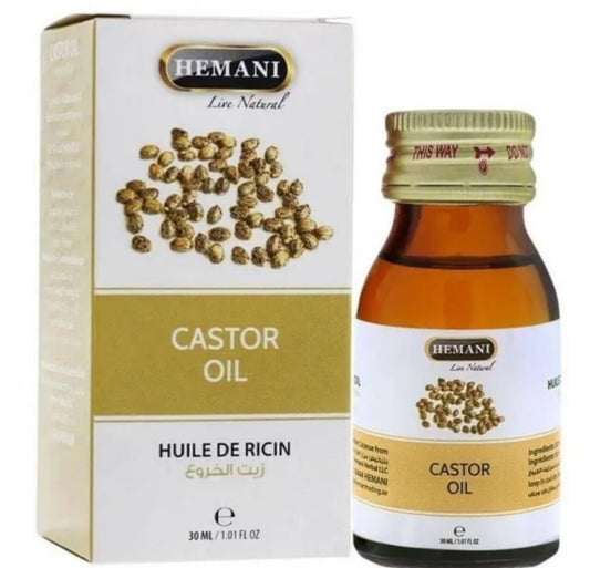 Castor Oil 30ml– Hemani Hair Oils Nourish, Restore, and Glow Naturally