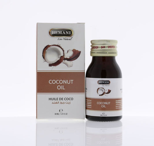 Coconut Oil 30 ml– Hemani Hair Oils Nourish, Restore, and Glow Naturally
