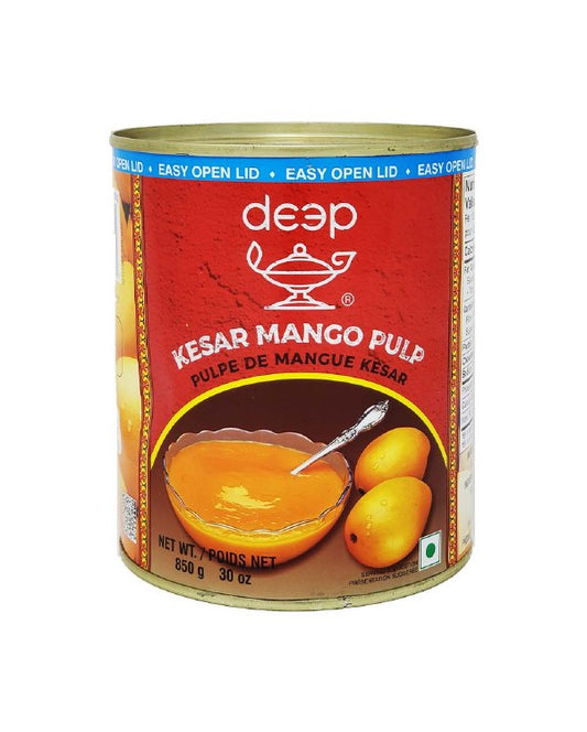 Deep Mango Pulp (Pack of 3) Kesar Mango Pulp
