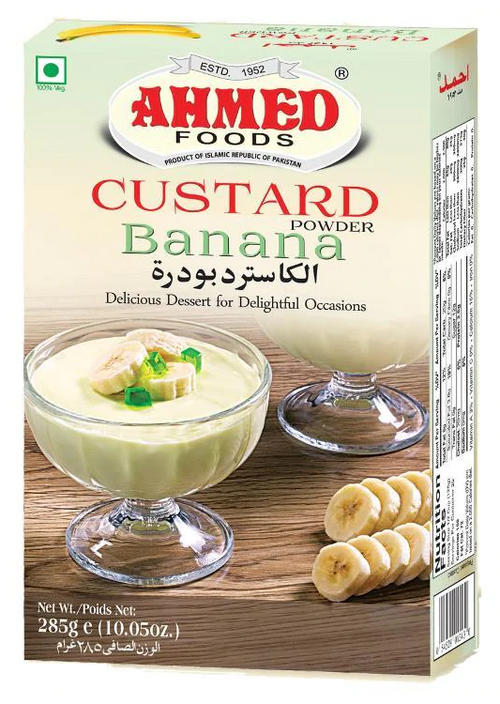 Banana Custard |285g| Ahmed Foods |Creamy Perfection in Every Flavor!