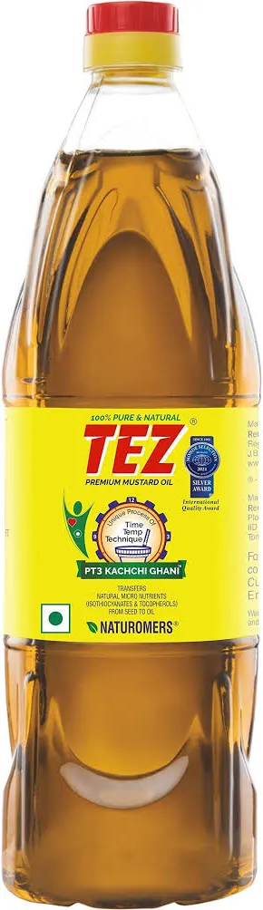 Tez Mustard Oil |475ml |Strong in Flavor, Strong in Quality.