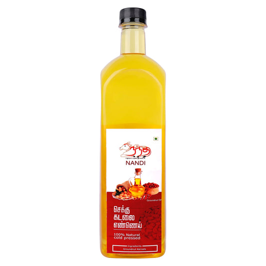 Nandi ColdPress Groundnut Oil |500ml |Pure, Natural Goodness in Every Drop!
