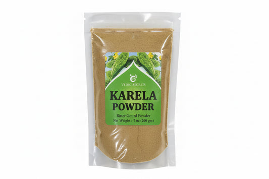 Vedic Secrets Karela Powder|- Bitter Gourd Powder 200g