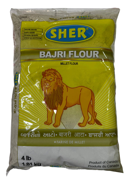 Sher Bajri Flour |4lb| Sher Millet Flour