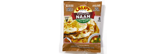 Crispy Naan - Frozen Whole Wheat |500g