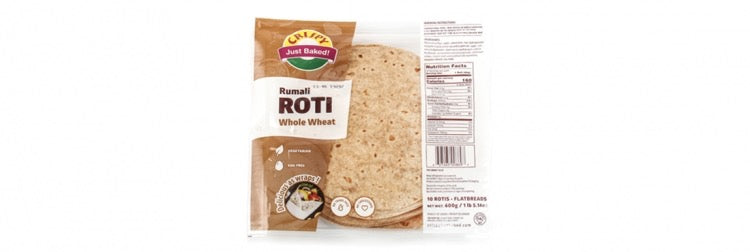 Crispy Roti- Rumali Whole Wheat|750g