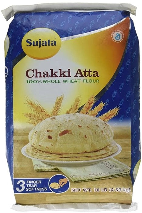 Sujata Chakki Atta-Whole Wheat Flour |10lb