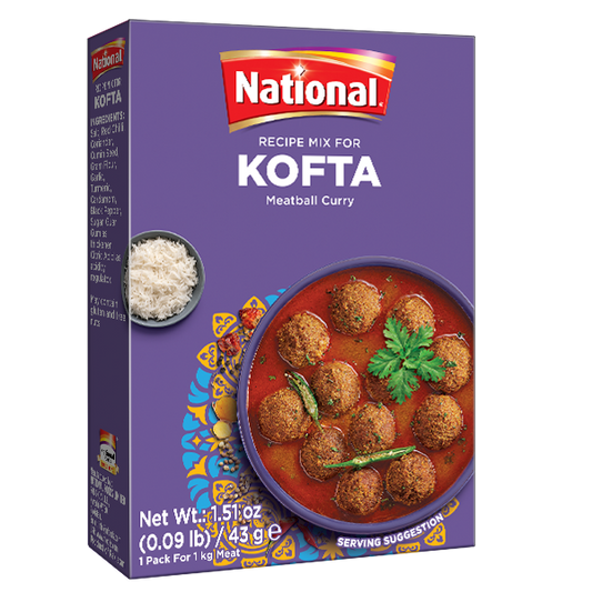 Kofta masala 43g national chicken meatball curry
